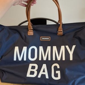 Childhome navy mommy bag